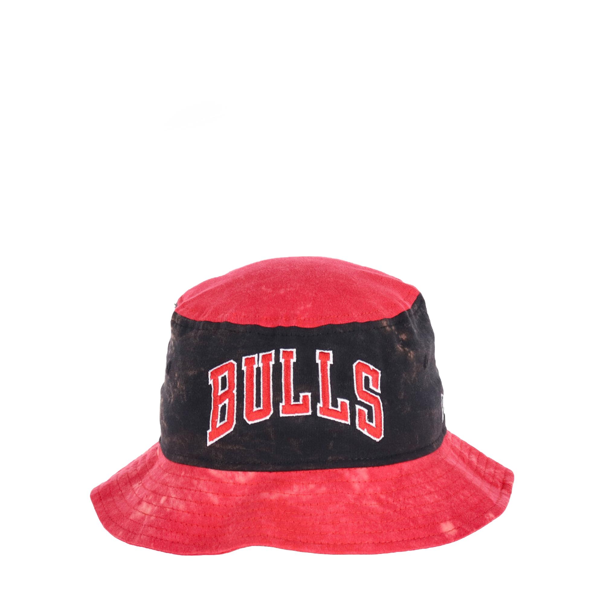 New Era Washed Pack Tapered Bucket Chicago Bulls<br/> BLACK